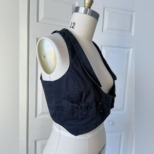 Black Mini Vest by H&M Divided